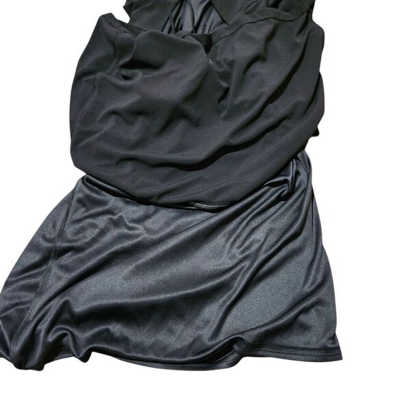 Ymi Collection Top For Women Size 2X Black Lightweight Front Tie Belt - Picture 3 of 10